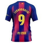Günstige Fußballtrikots FC Barcelona Lewandowski 9 Kinder Heimtrikot 2025-26 Kurzarm